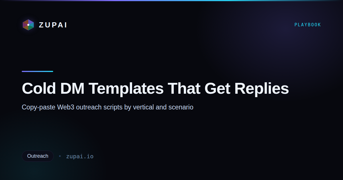 Cold DM Templates That Get Replies in Web3
