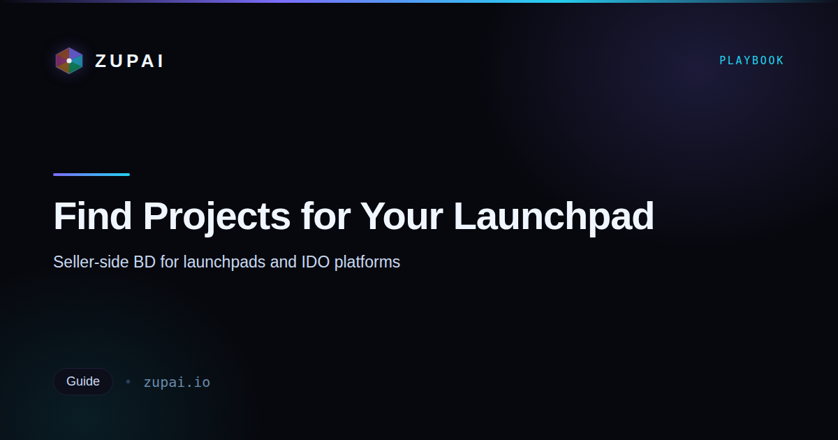 How to Find Clients for a Crypto Launchpad or IDO Platform