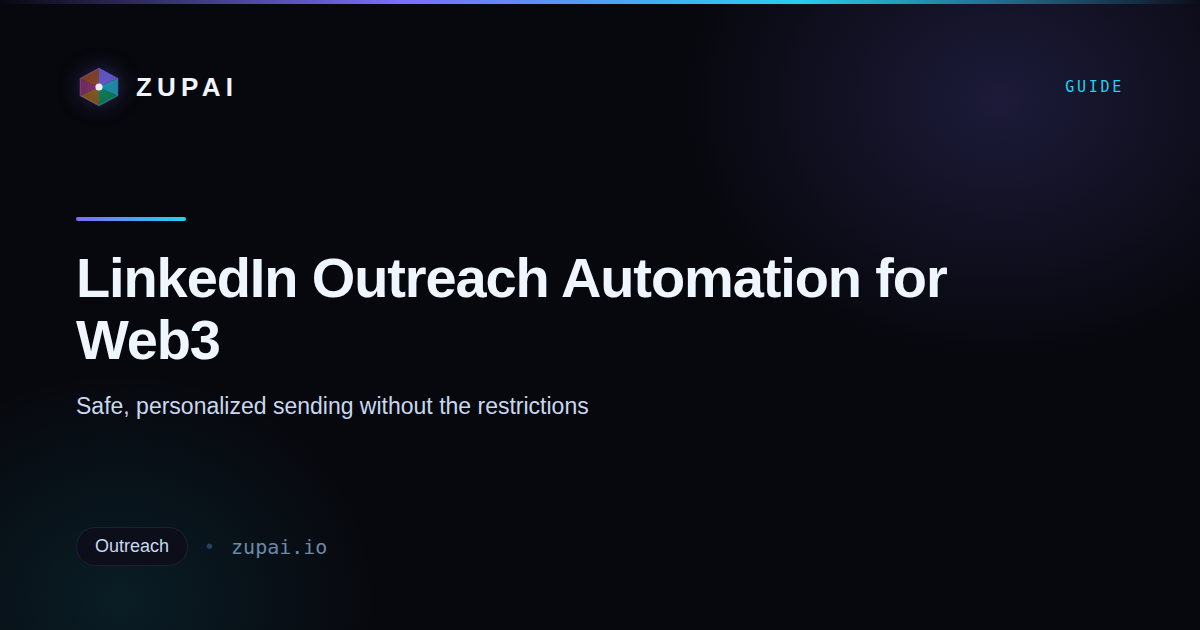LinkedIn Outreach Automation for Web3 (Without Getting Restricted)